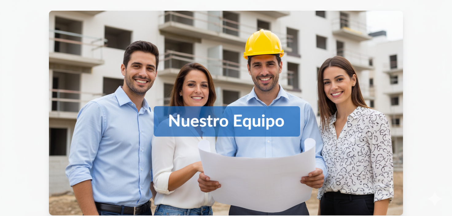 Equipo de Novo Constructora, expertos en construcción en el Baix Llobregat